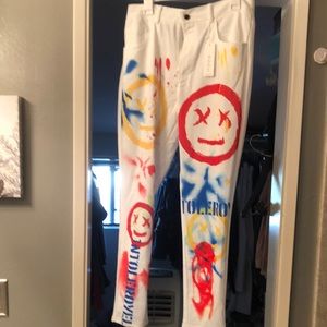 Unisex polyester pants